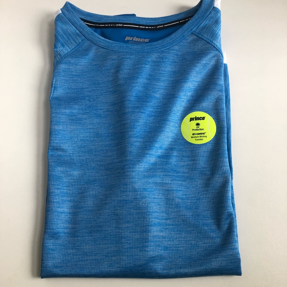 🇺🇸 Prince French Blue Shirt - UV Protection, Size S